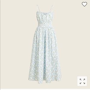 J Crew Smocked Waist Dress in Liberty Floral - 6